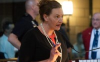 State Sen. Danielle Conrad of Lincoln. 
(Zach Wendling / Nebraska Examiner)