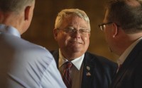 State Sen. Rick Holdcroft of Bellevue on March 10, 2025. 
(Zach Wendling / Nebraska Examiner)