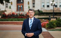 As a beacon of law and order, Prof. Joshua Fershée has had decades of experience, not only teaching, but researching, writing, lecturing and proposing the “laws of energy” among his numerous, varied endeavors.
(Courtesy of Creighton University) 
