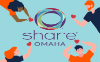 Each year after zealous spending on Black Friday and Cyber Monday, the following Tuesday is a day deemed for giving back to our communities and embracing our generosity. (Background by Shutterstock; Logo Courtesy of SHARE Omaha)
