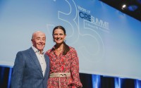 Founder of the Annual CRE Summit Jerry Slusky (left) and Senior Vice President Chris Mensinger. 
(Courtesy of CRE Summit)