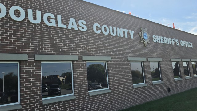 Incumbent Aaron Hanson and challenger Mark Martinez are seeking to serve a four-year term as Douglas County Sheriff.
(Tim Trudell / The Daily Record)