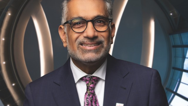 Dr. Ali Khan came to Nebraska in 2014 to serve as Dean of the College of Public Health at the University of Nebraska Medical Center. He has been an outspoken advocate for science-based public health measures. 
(Bill Sitzmann / Omaha Magazine via Flatwater Free Press)