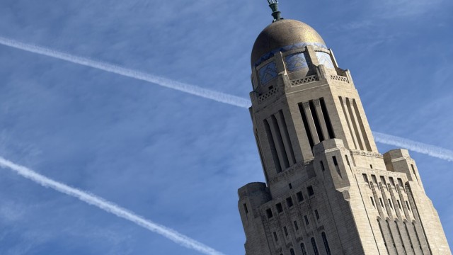 The Nebraska State Capitol. 
(Aaron Sanderford / Nebraska Examiner)