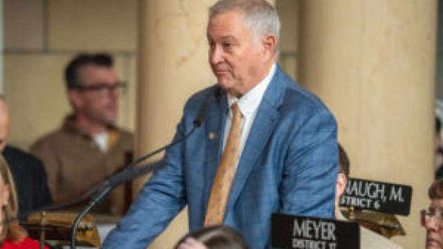 State Sen. Bob Hallstrom of Syracuse. 
(Zach Wendling / Nebraska Examiner)